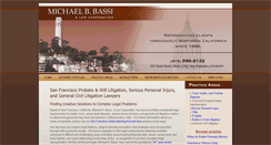 Desktop Screenshot of bassilaw.com